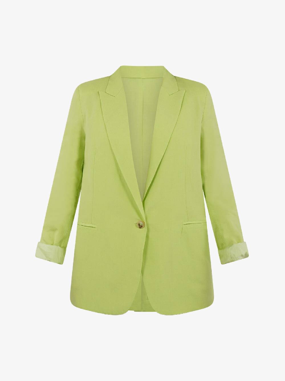 VICOLO Giacca monopetto TB1561 donna viscosa verde Offerta Pasqua