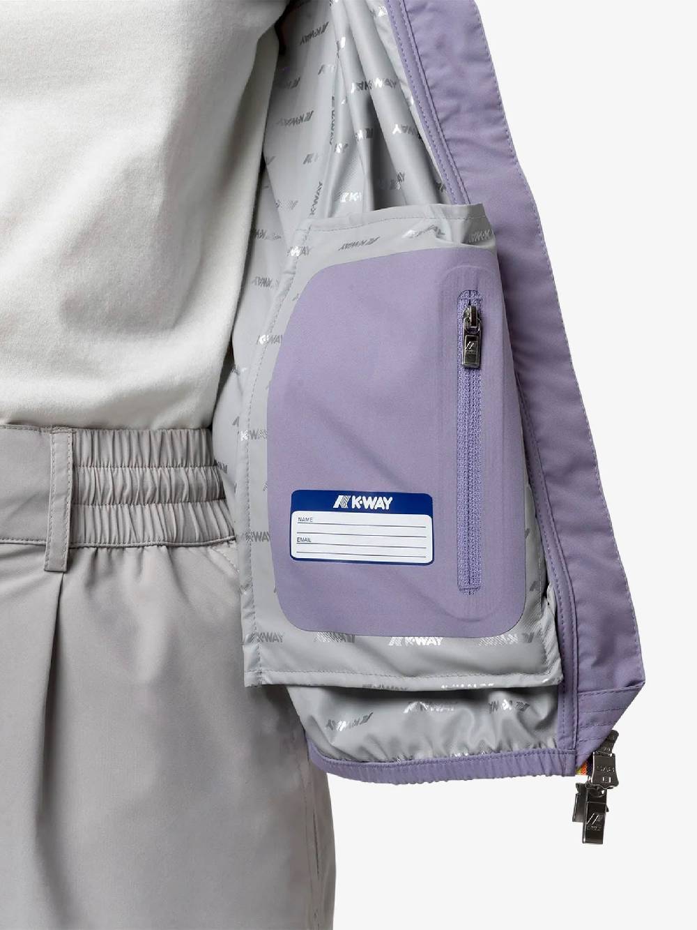 K-WAY Giubbotto Lily Stretch Dot K5127LW donna viola Super Saving Price