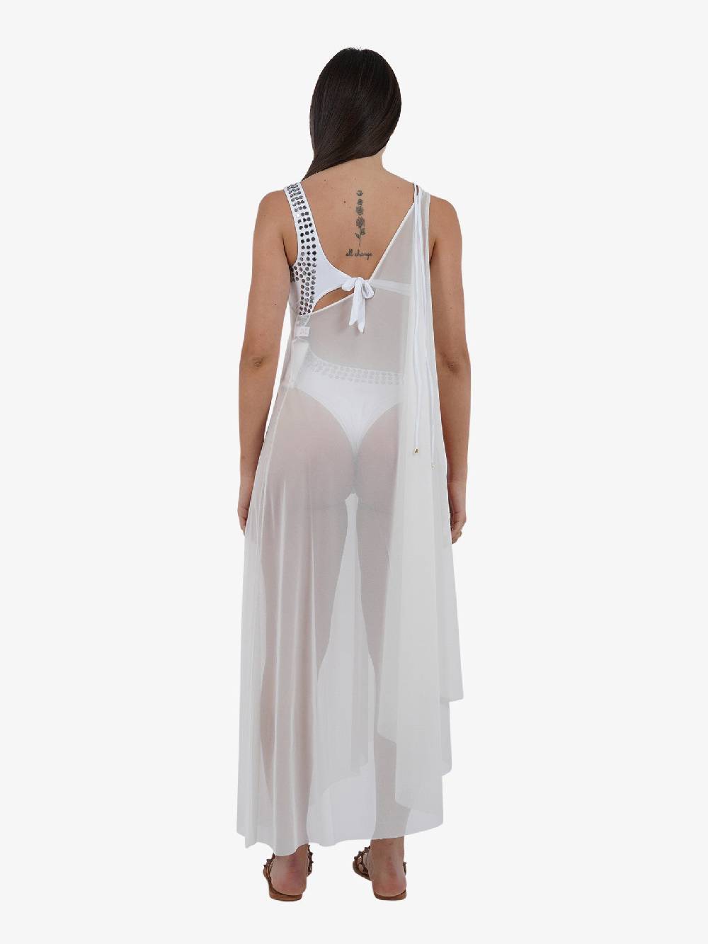 PIN UP Copricostume abito pareo lungo PE010AL donna bianco Ultimo giorno