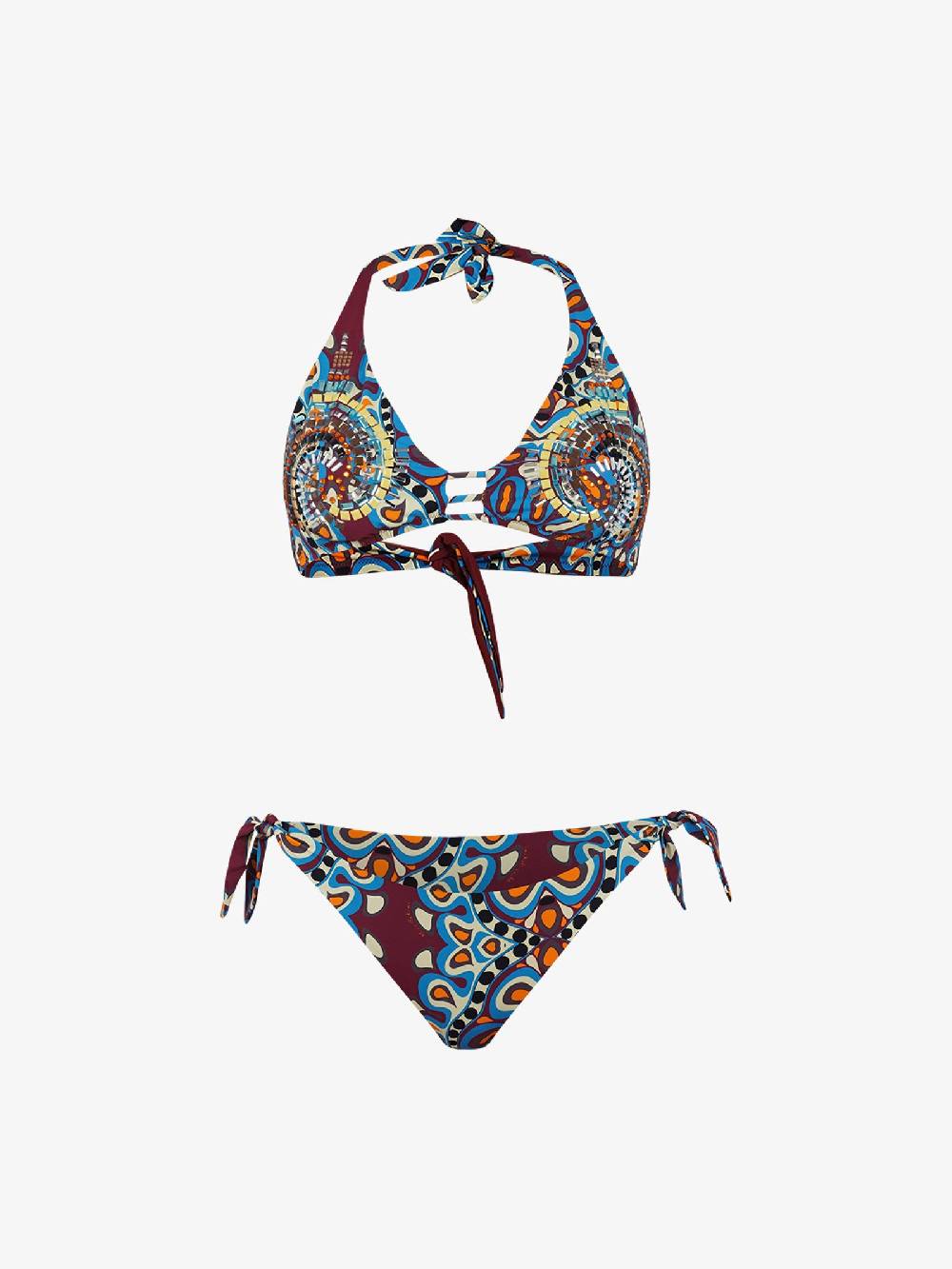 MISS BIKINI Costume da bagno bikini triangolo a vela V4002S donna multicolor Solo un giorno rimasto