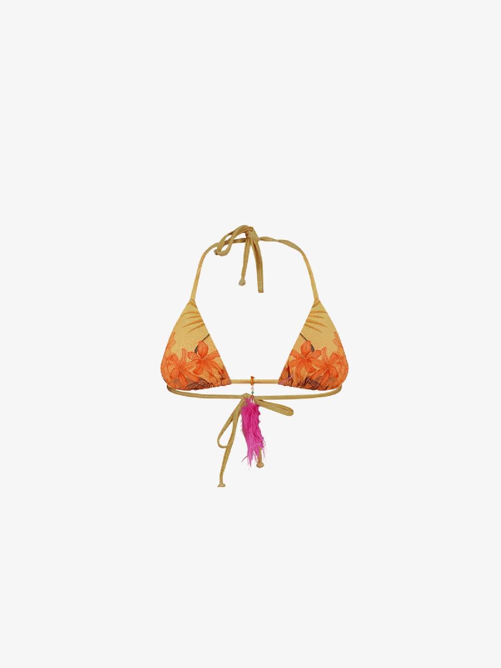 DISTRICT BY MARGHERITA MAZZEI Costume da bagno bikini triangolo 4FS30 donna giallo Shopping Online