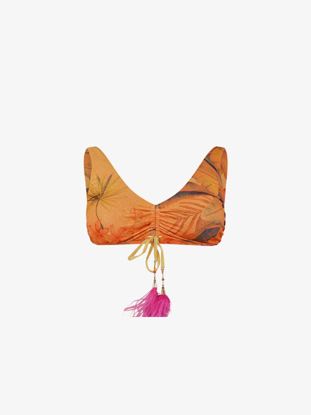 DISTRICT BY MARGHERITA MAZZEI Costume da bagno bikini fascia 4FS16 donna giallo Prezzo Ridotto