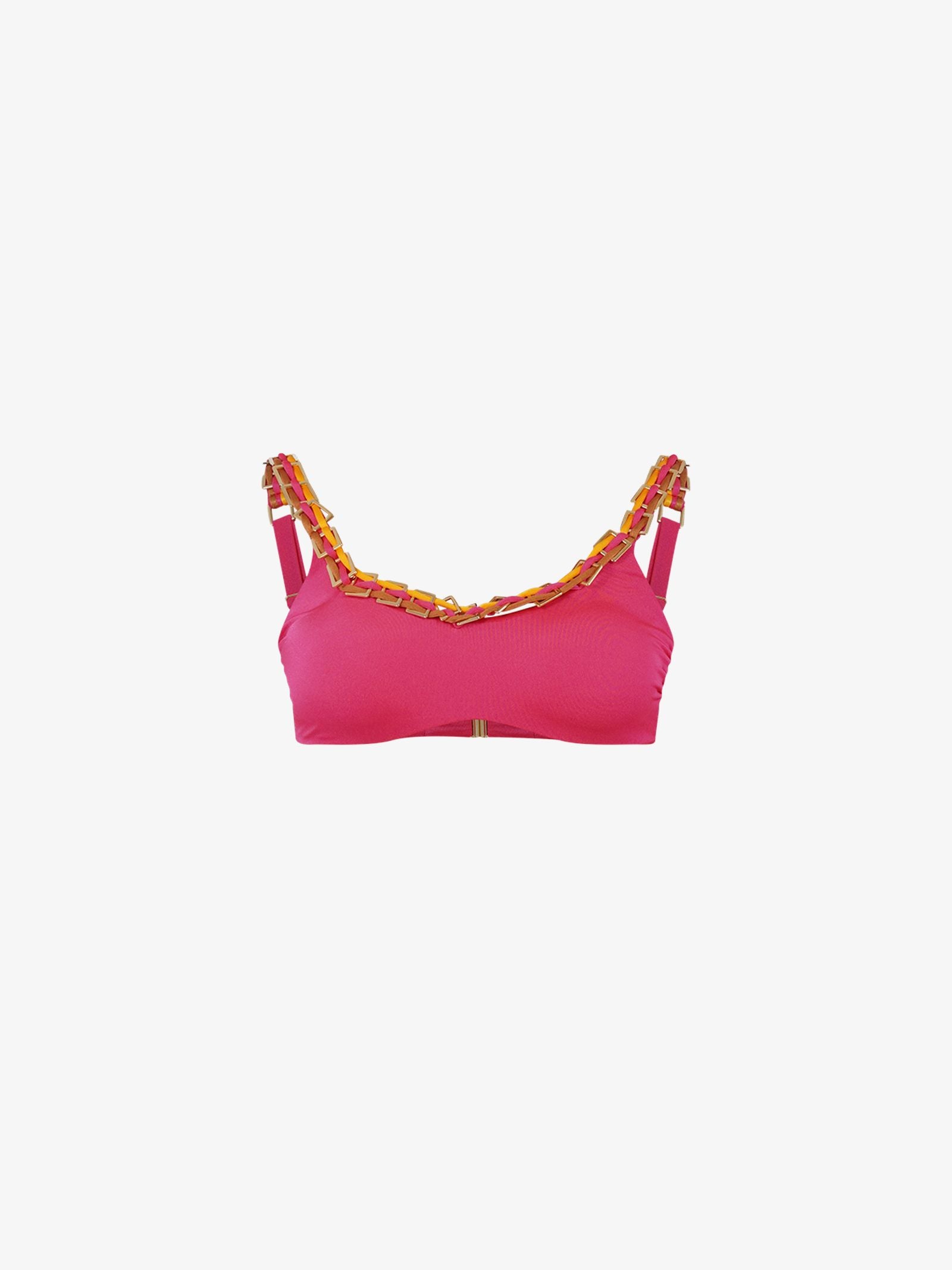 DISTRICT BY MARGHERITA MAZZEI Costume da bagno bikini brassiere 4FQ18 donna fucsia Economico