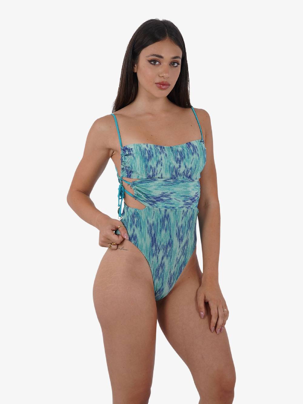 COTAZUR Costume da bagno intero Hindi CTZ01368 donna azzurro In Saldo