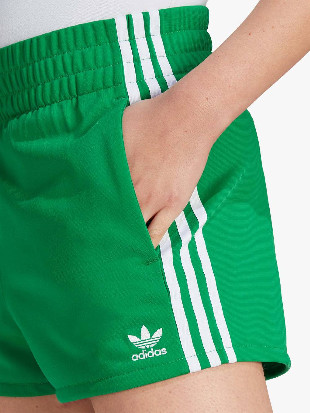 ADIDAS Shorts Adicolor 3-Stripes IK6580 donna verde Comprare a buon mercato