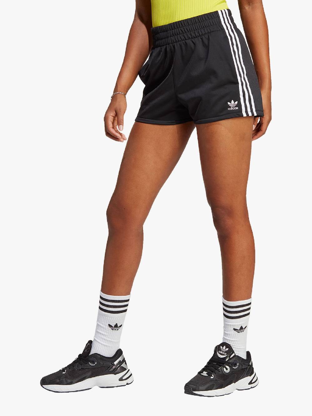 ADIDAS Shorts Adicolor 3-Stripes IB7426 donna nero Flash Sale