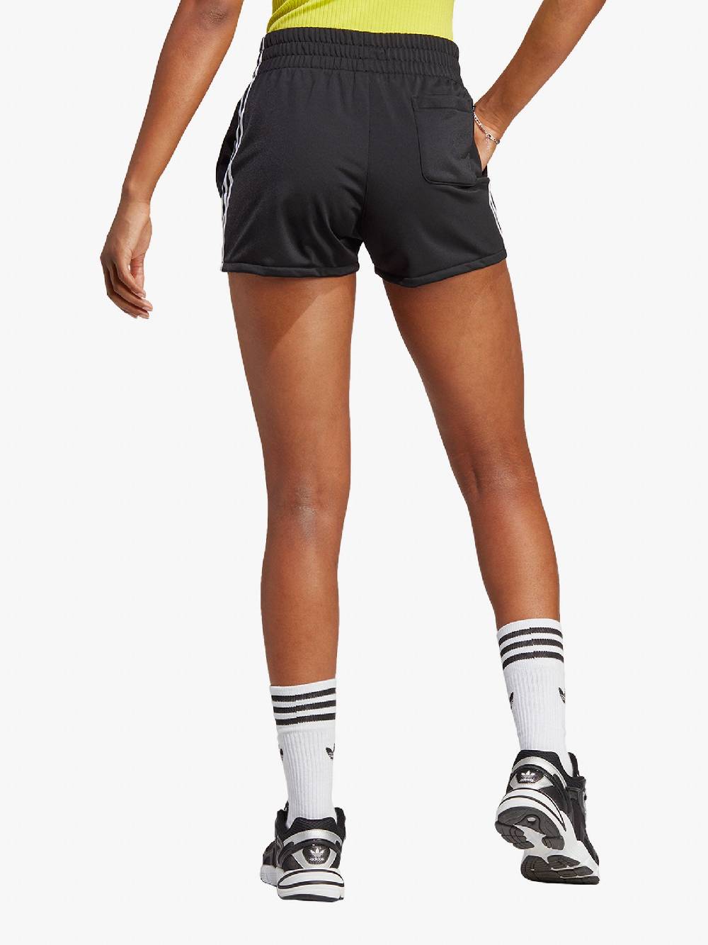 ADIDAS Shorts Adicolor 3-Stripes IB7426 donna nero Flash Sale