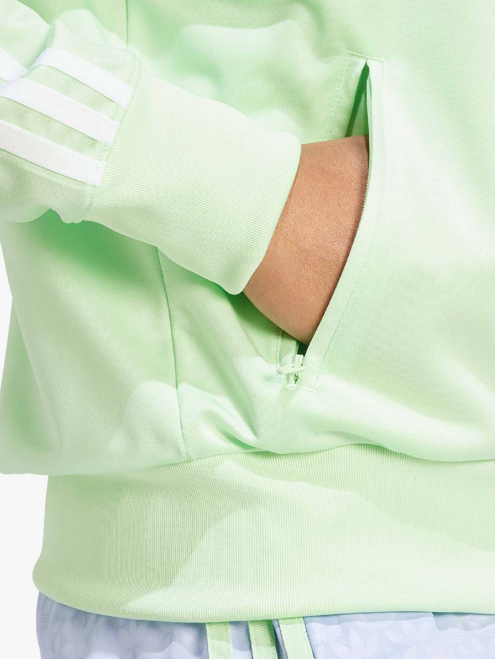ADIDAS Felpa girocollo Adicolor Classics Firebird IP0614 donna verde Fornitura limitata