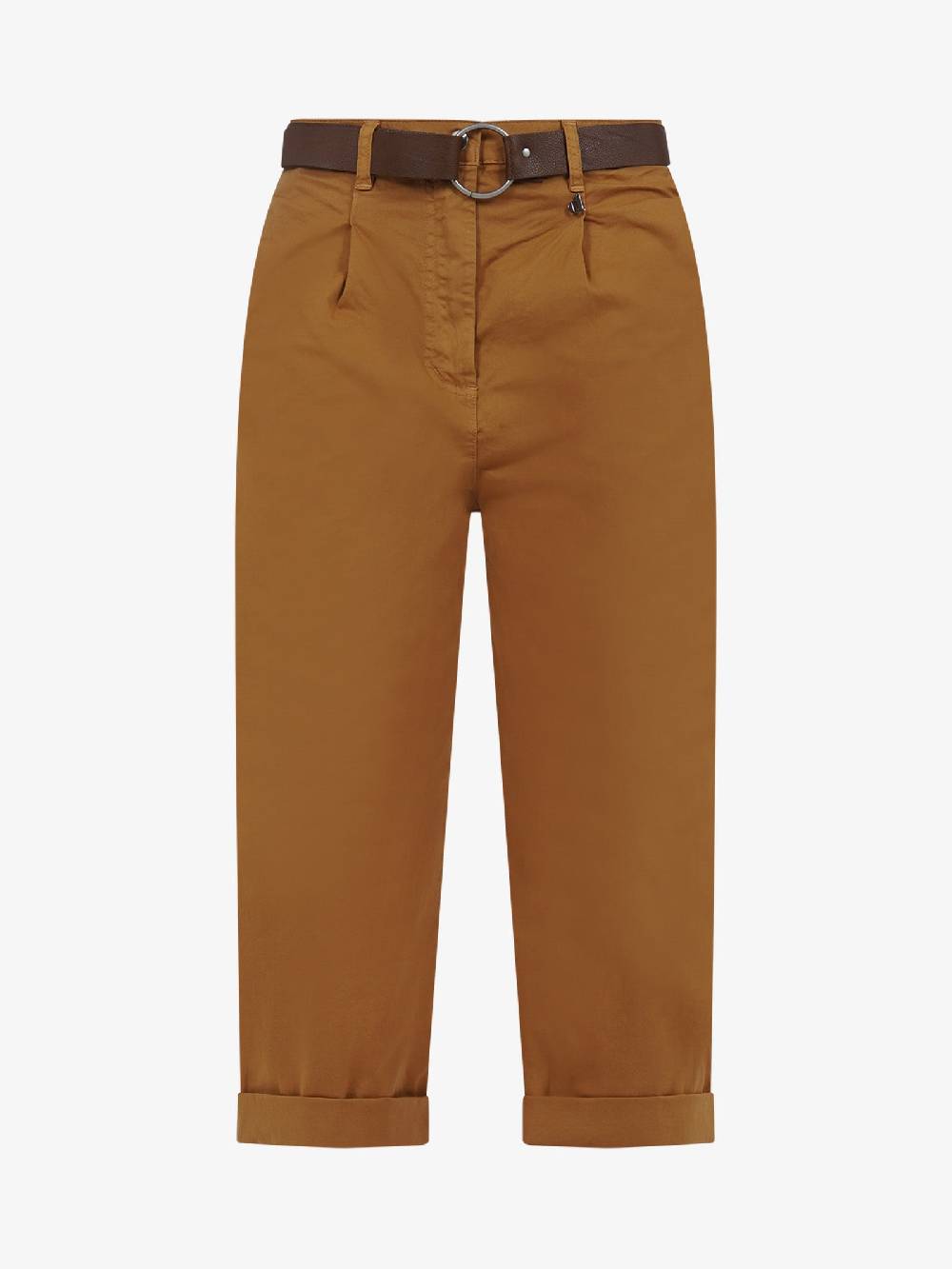 DIXIE Pantalone a gamba larga P773J185 donna cotone beige Vendite stagionali