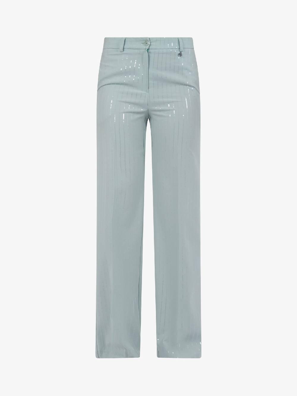 DIXIE Pantalone straight con piega stirata P041J095 donna verde Black Friday