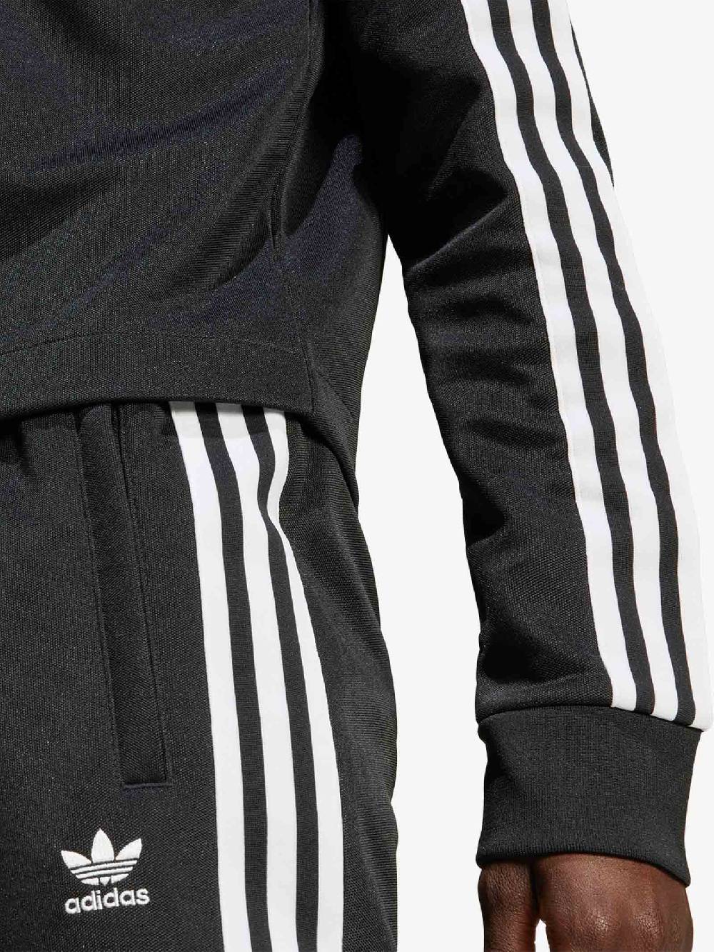 ADIDAS Felpa girocollo Montreal IU2524 donna cotone nero Offerta Giorno del Papà