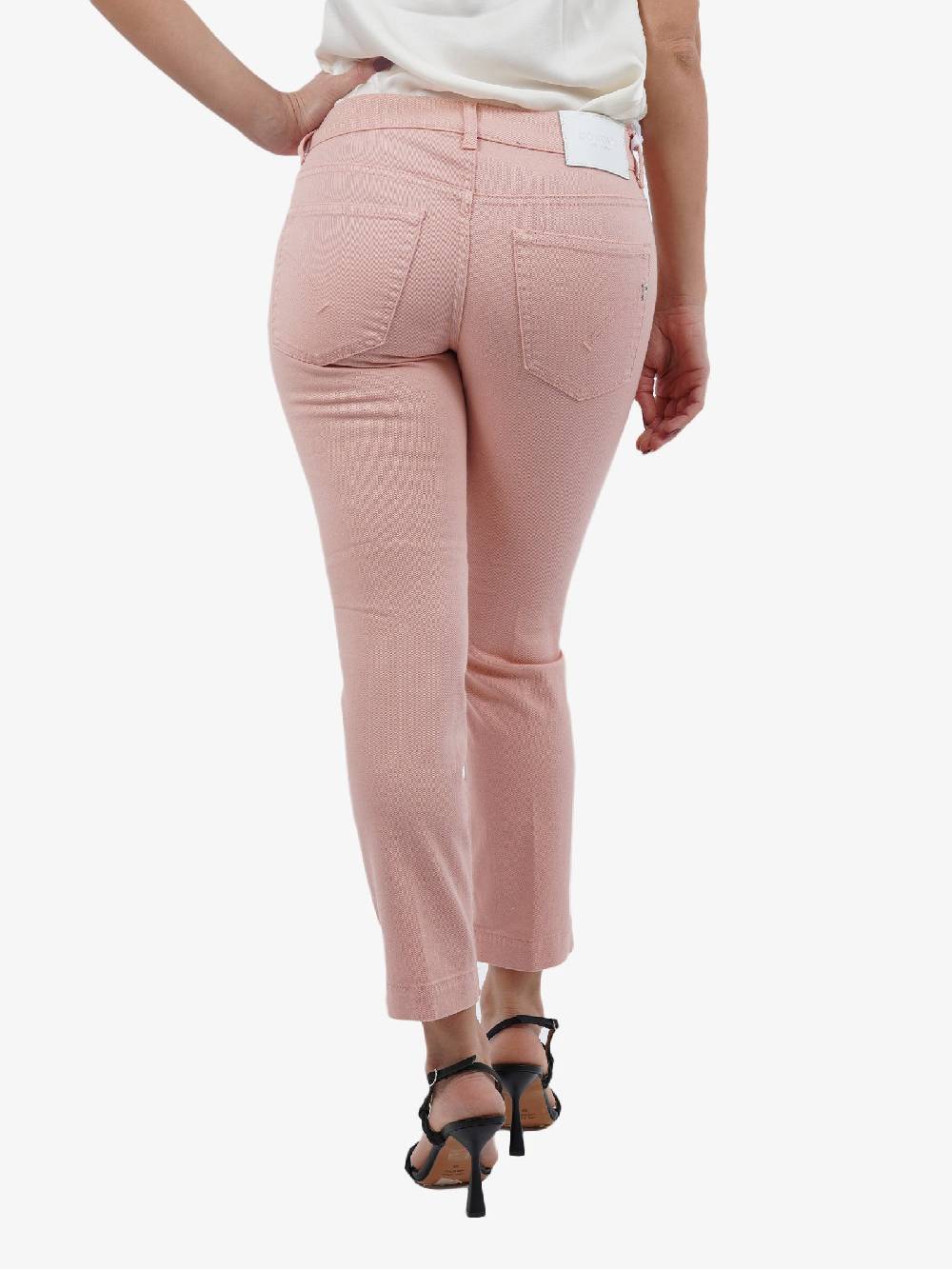 DONDUP Jeans Rose in cotone donna rosa Smaltimento dello stoccaggio