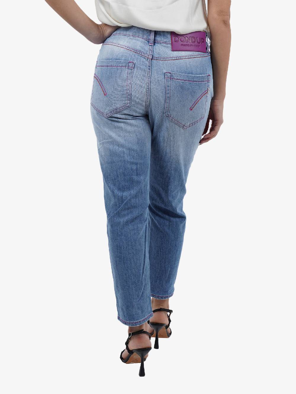 DONDUP Jeans Koons donna blu Vendita calda