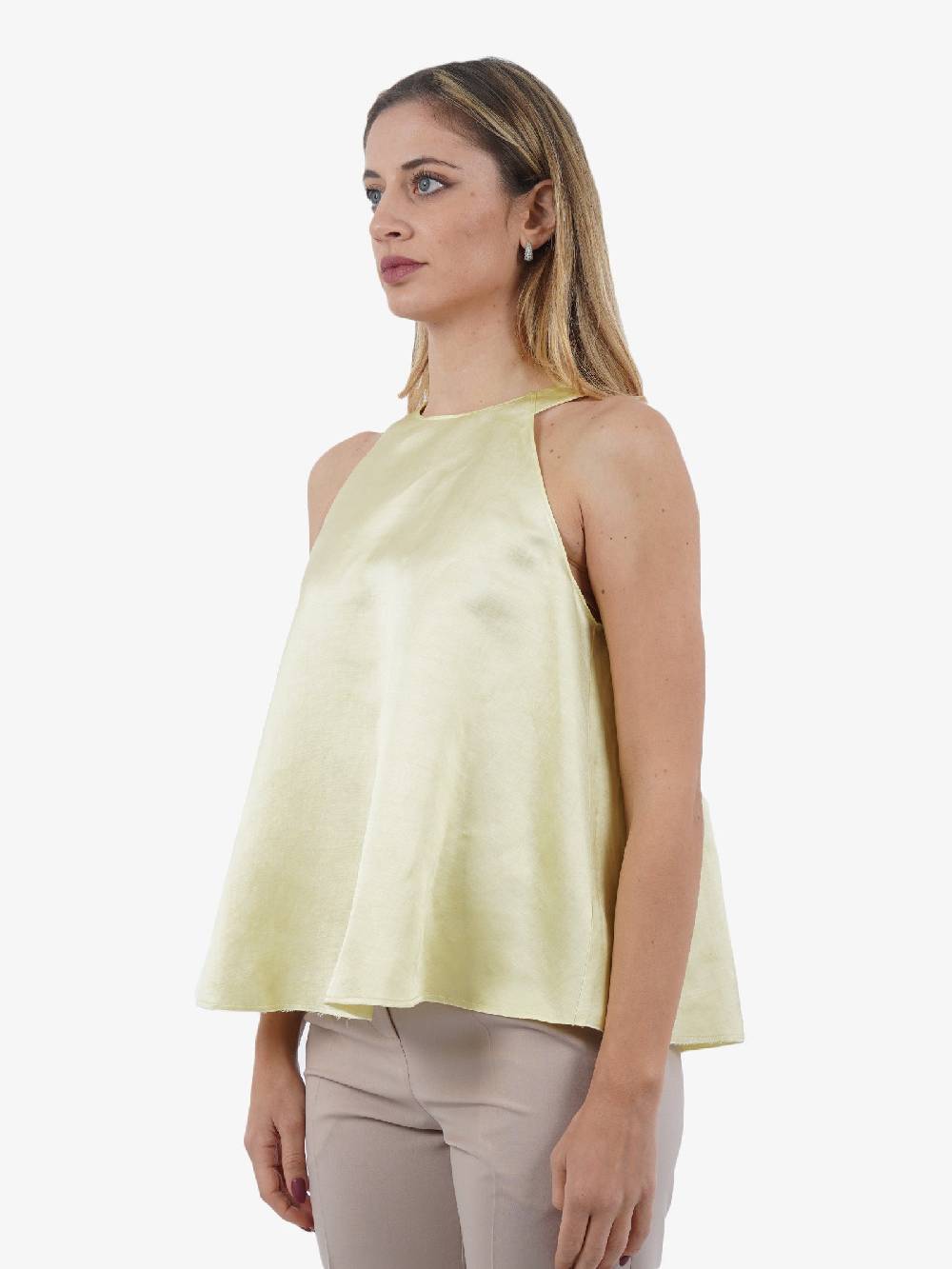 ALYSI Top Blurred donna giallo Bestseller