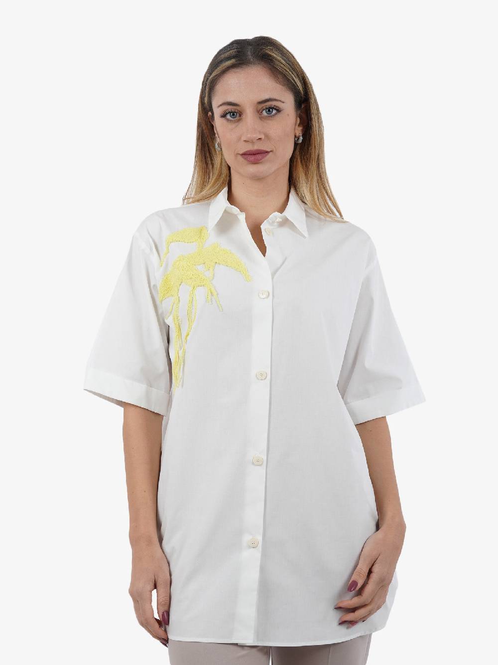 ALYSI Camicia Shirt&Co Fly donna bianca Comprane uno, ottenene uno gratis