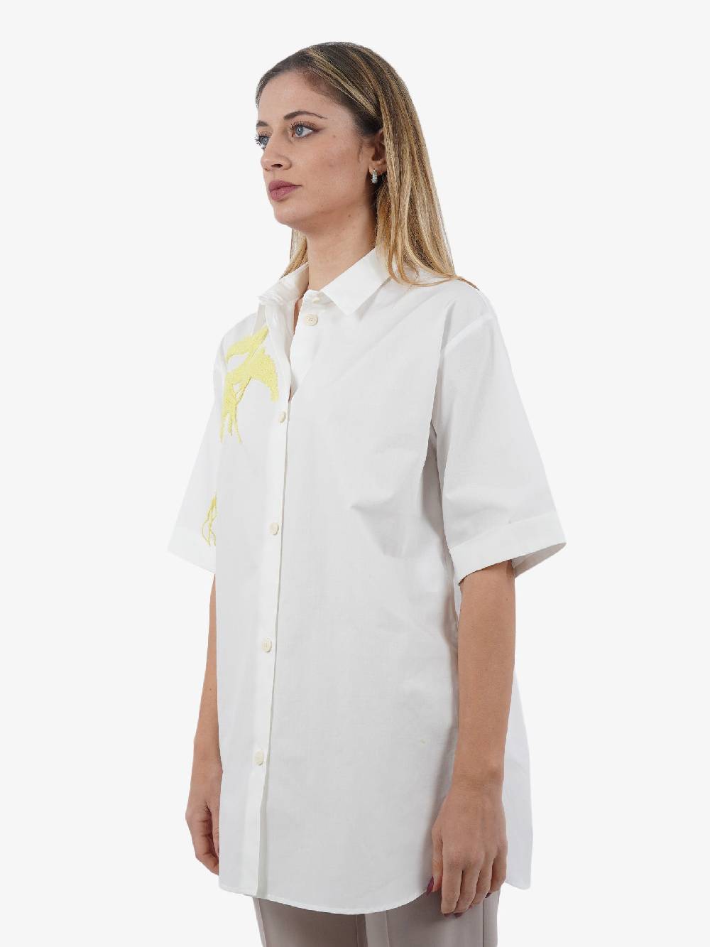 ALYSI Camicia Shirt&Co Fly donna bianca Comprane uno, ottenene uno gratis