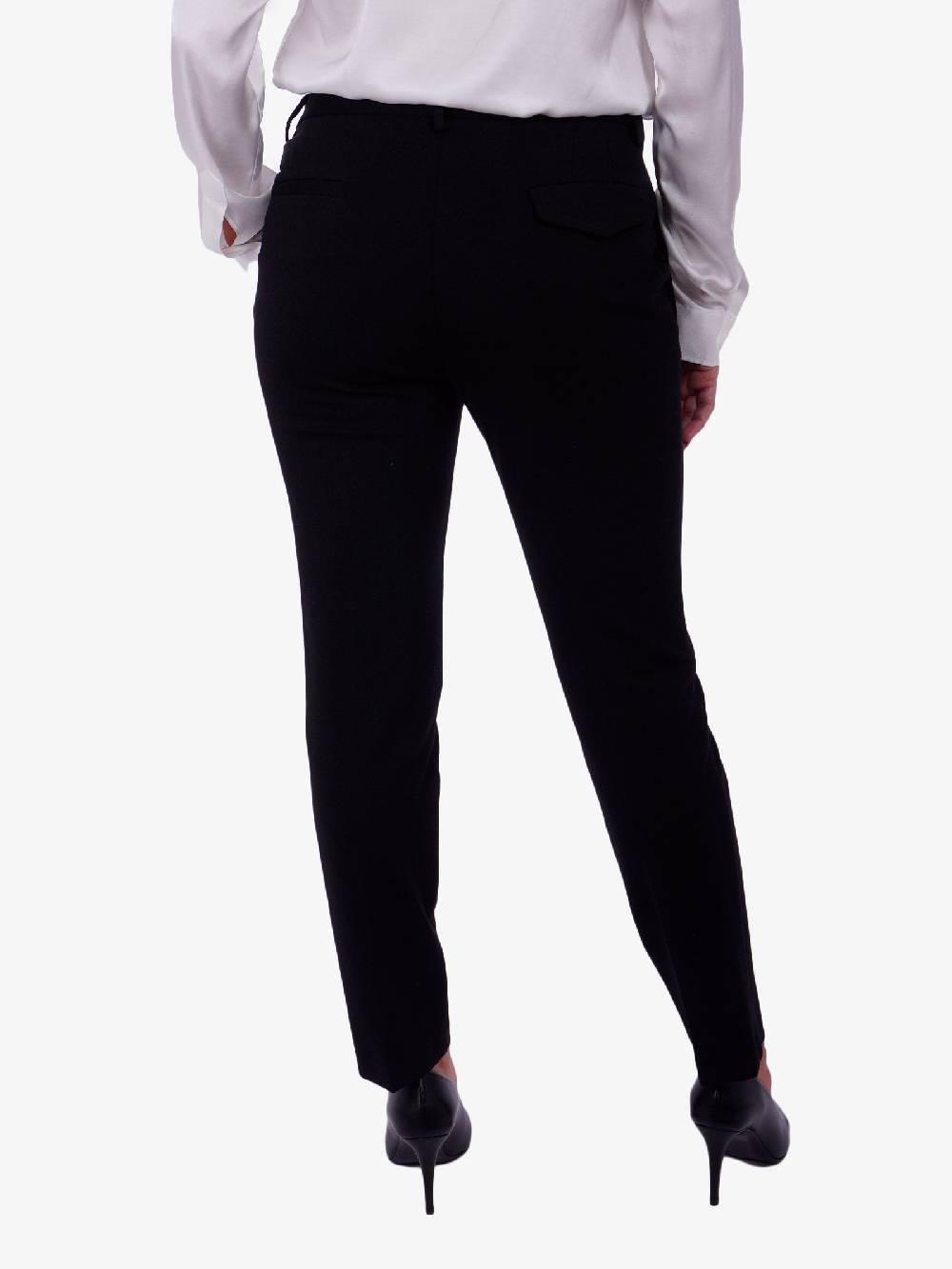 MERCI Pantalone a vita media donna nero Prezzo basso