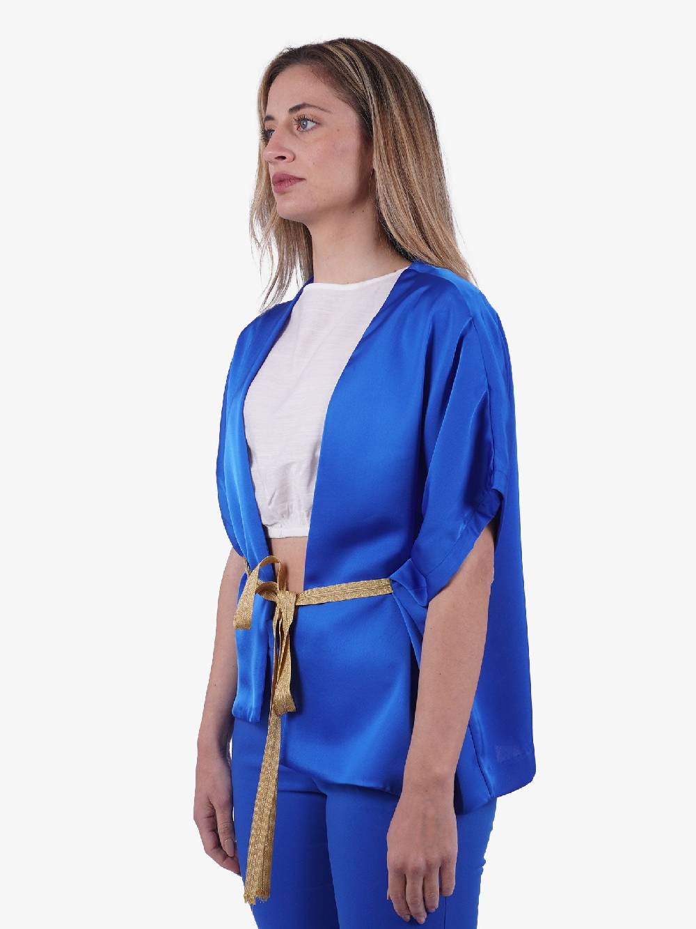 MERCI Blusa donna blu oceano Ultimo giorno