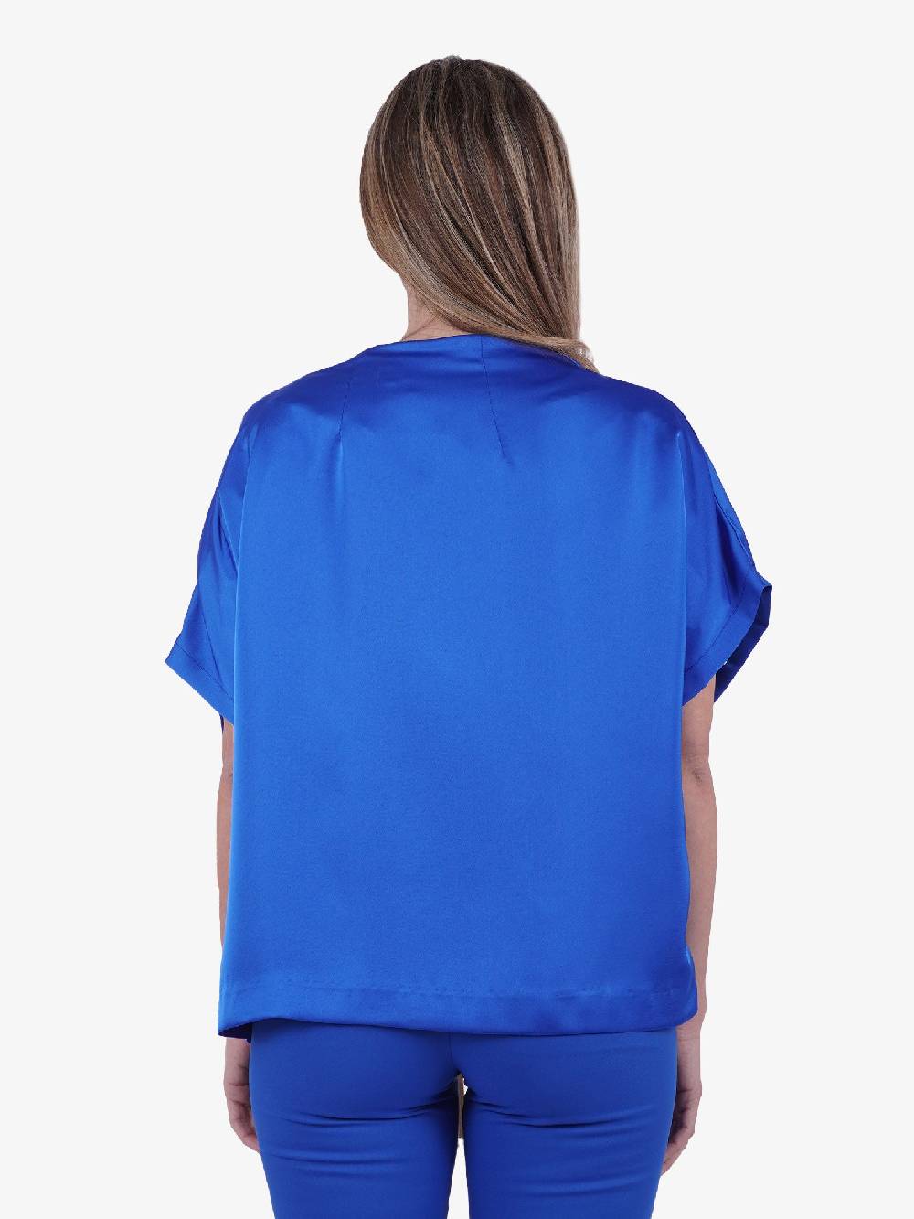 MERCI Blusa donna blu oceano Ultimo giorno