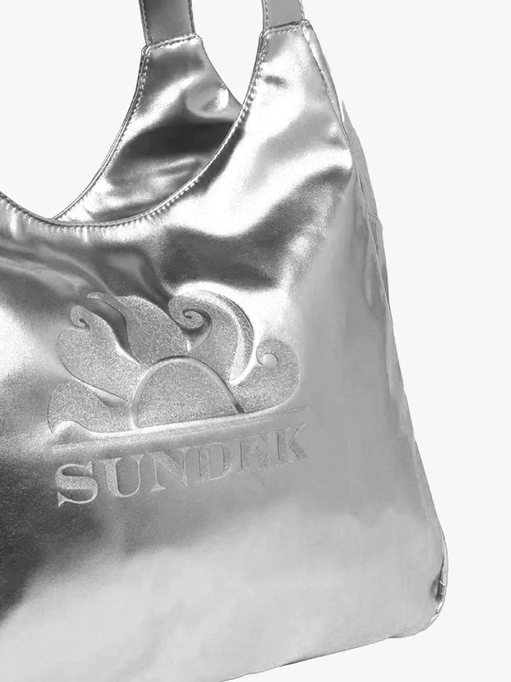 SUNDEK Borsa a spalla CHEL BAG donna argento Fino al 55% di sconto