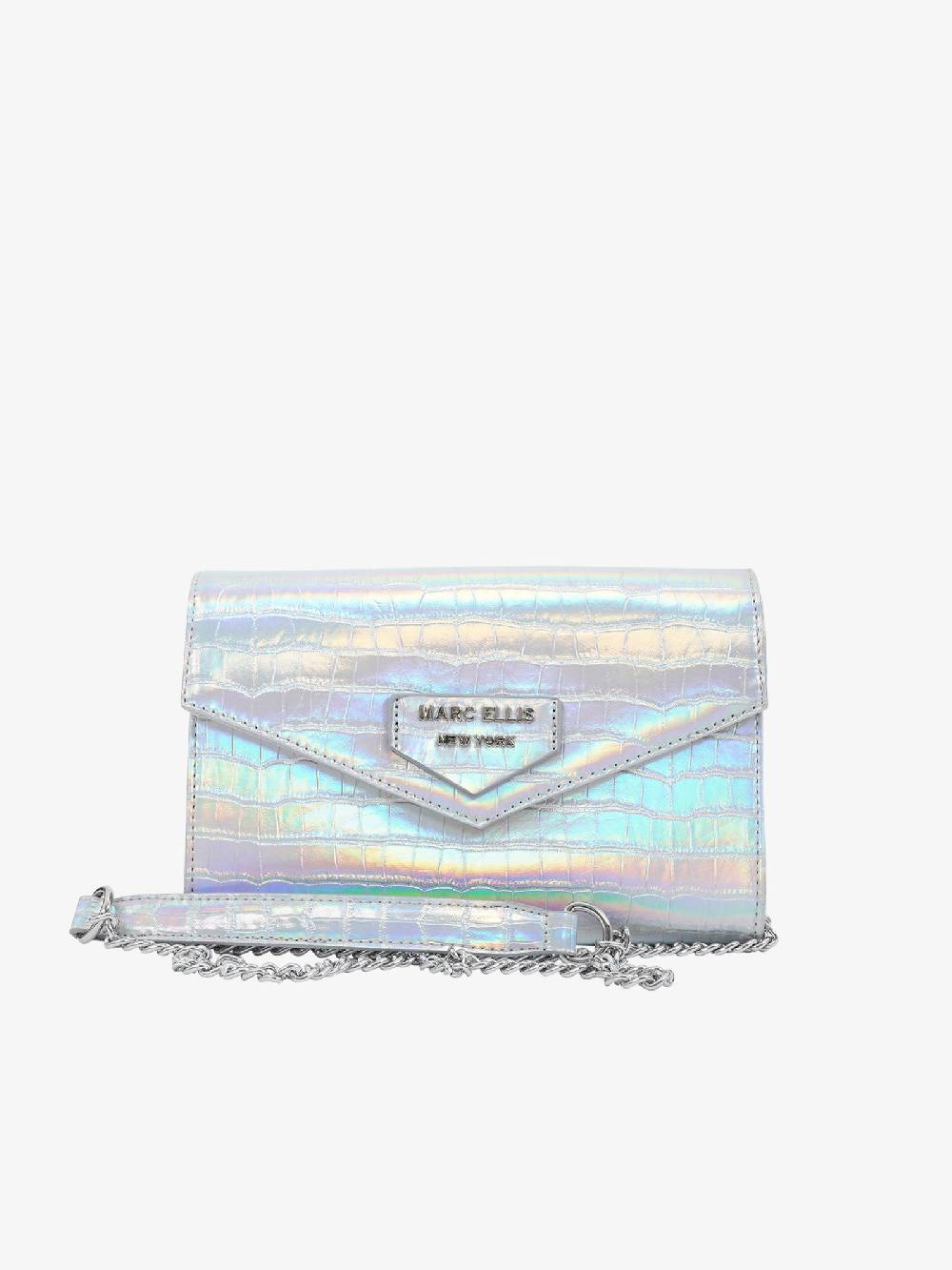 MARC ELLIS Borsa a tracolla MINDY donna argento 50% di sconto con spedizione gratuita