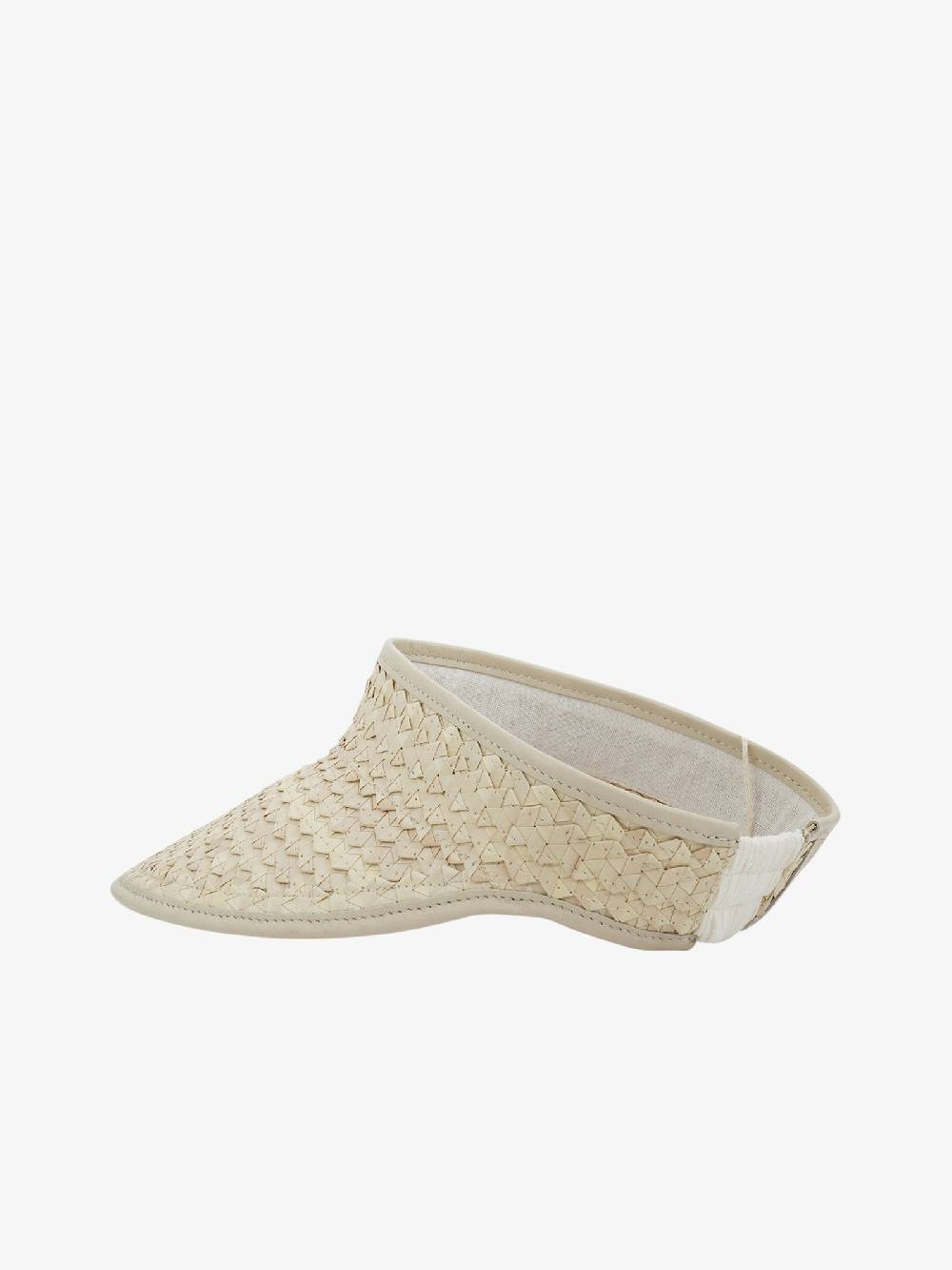 RARO Cappello VISIEVA donna pelle beige 2025