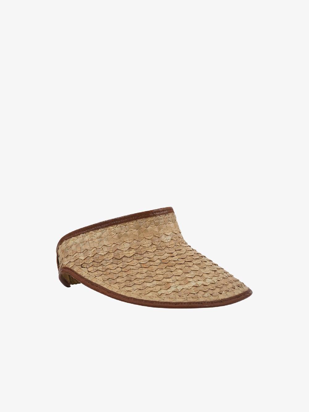 RARO Cappello VISIEVA donna pelle marrone In Linea