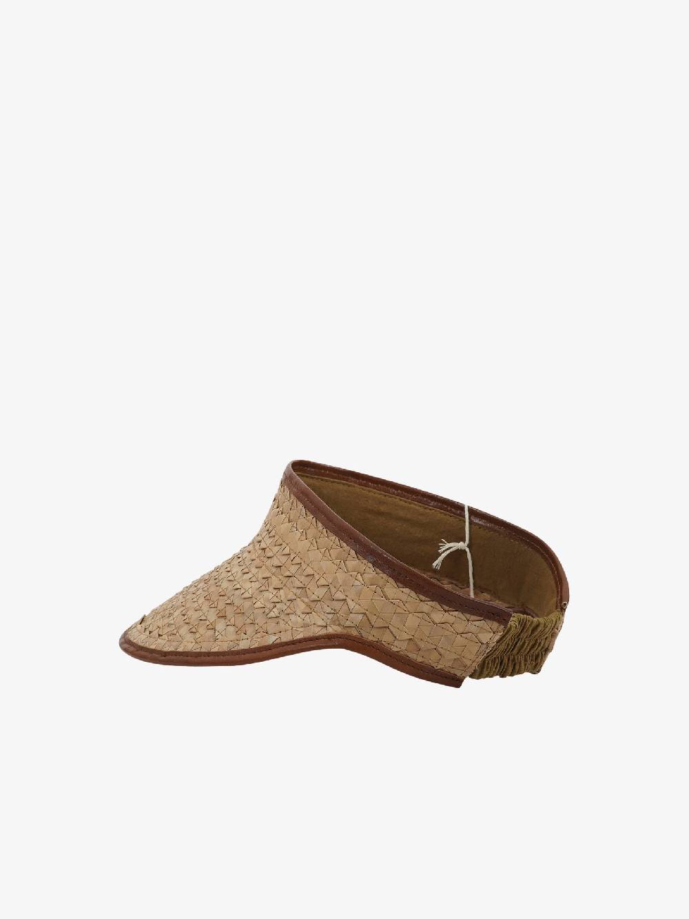 RARO Cappello VISIEVA donna pelle marrone In Linea