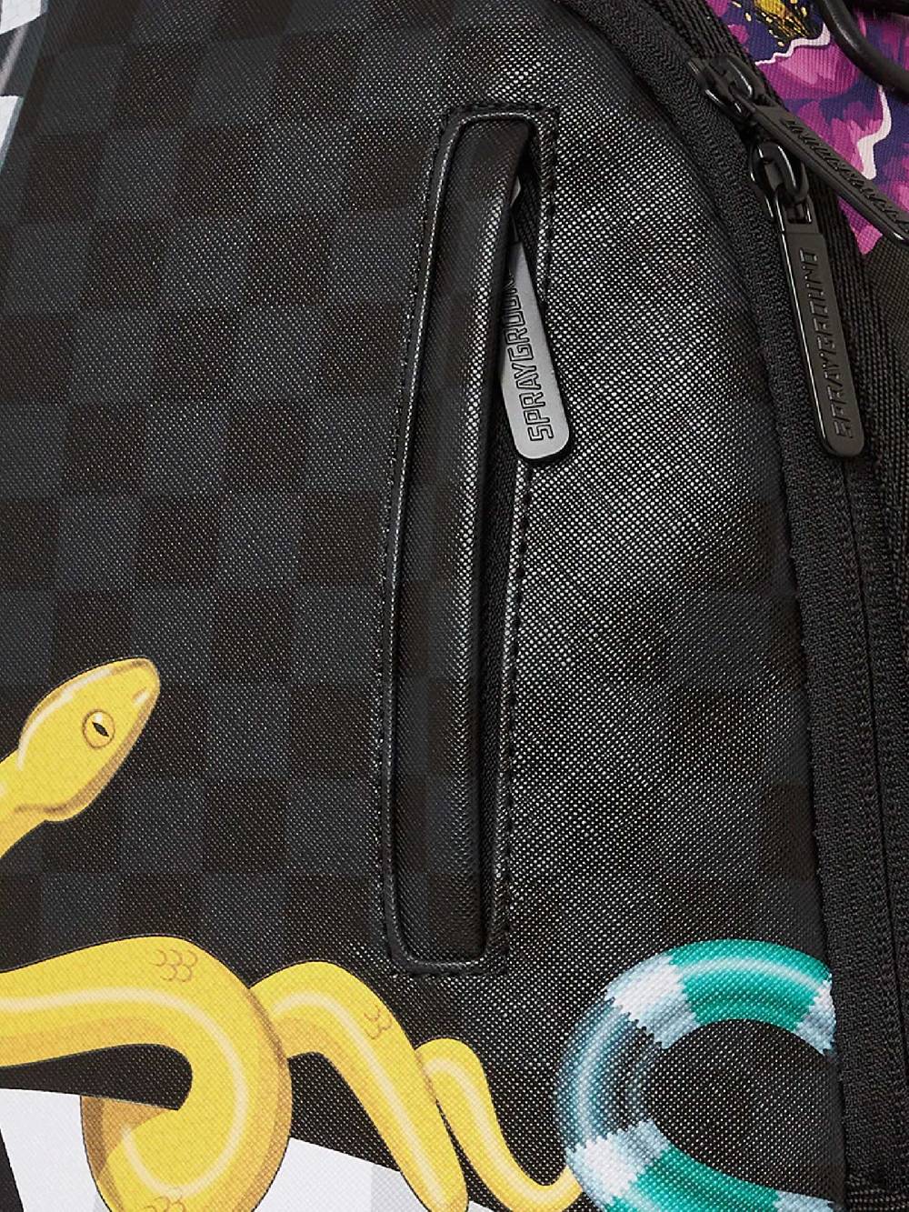 SPRAYGROUND Zaino SNAKES ON A BAG 910B5818NSZ nero Promozione Limitata