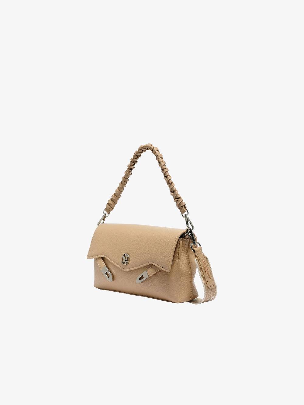 SECRET PON PON Pochette Quiny clutch donna beige Sottocosto