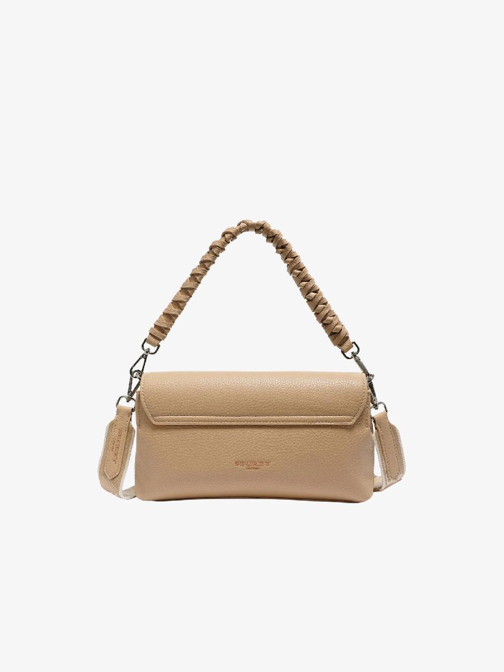 SECRET PON PON Pochette Quiny clutch donna beige Sottocosto