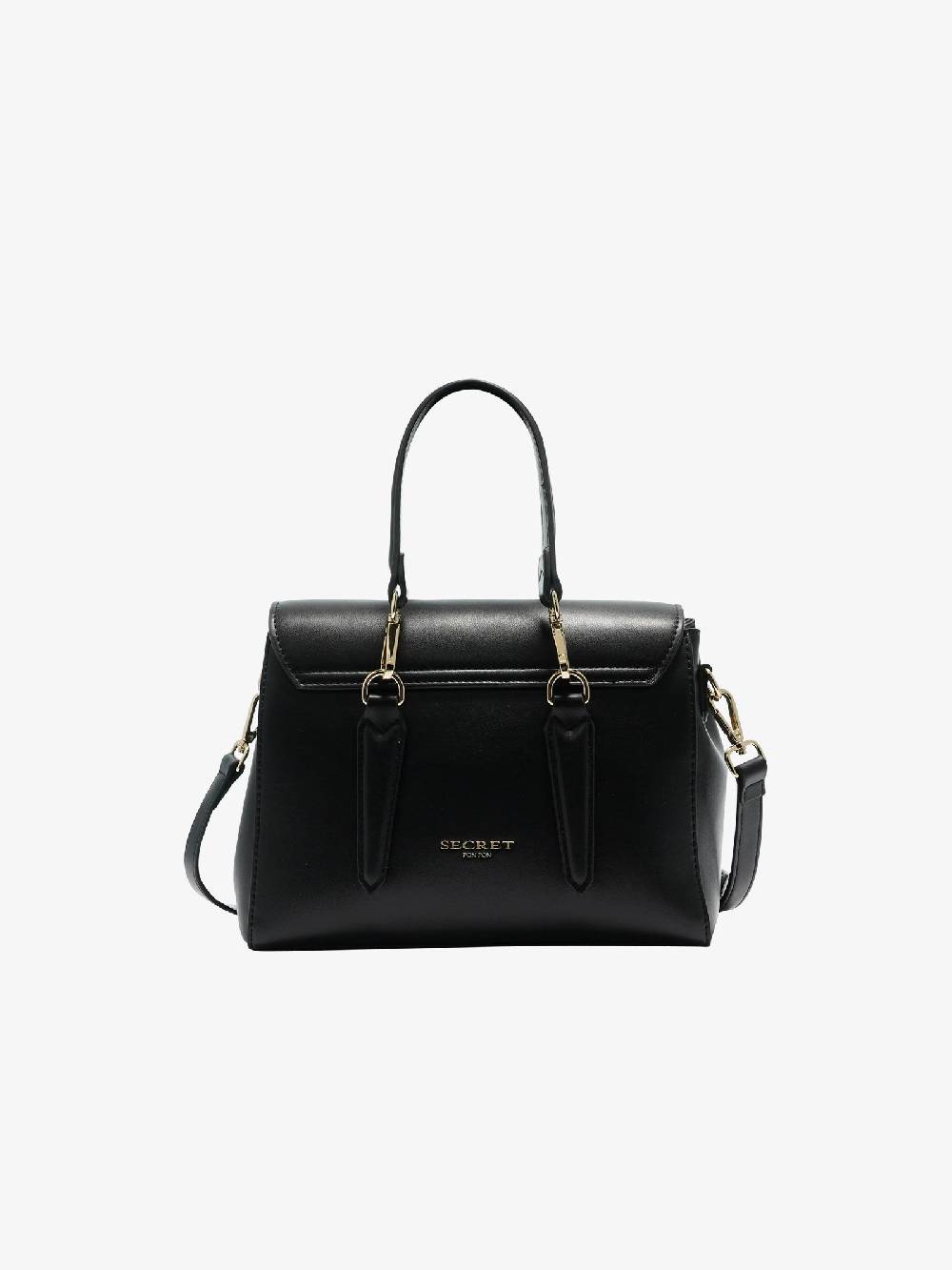 SECRET PON PON Borsa a spalla YALIS SMALL donna nero Vendita Calda