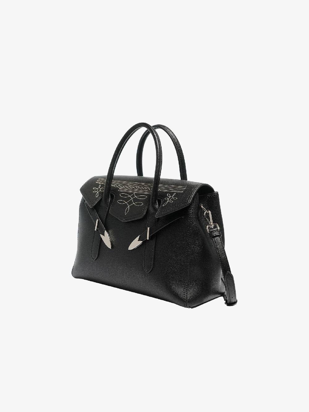 SECRET PON PON Borsa a spalla YALIS RODEO MEDIUM donna nero Vendite Flash