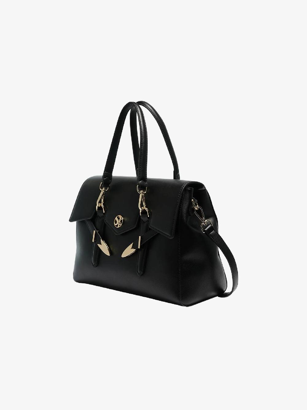 SECRET PON PON Borsa a spalla YALIS MEDIUM donna nero Negozio