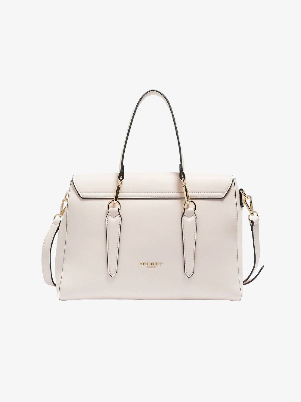 SECRET PON PON Borsa a spalla YALIS MEDIUM donna panna In Saldo