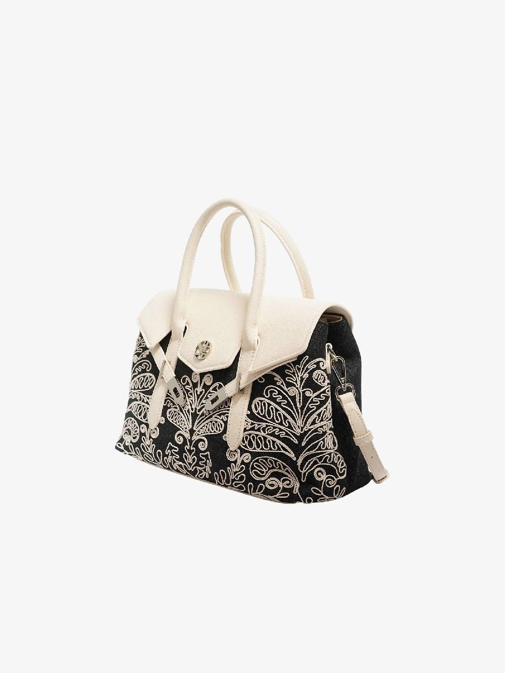SECRET PON PON Borsa a spalla YALIS CORNELY MEDIUM donna denim Moda