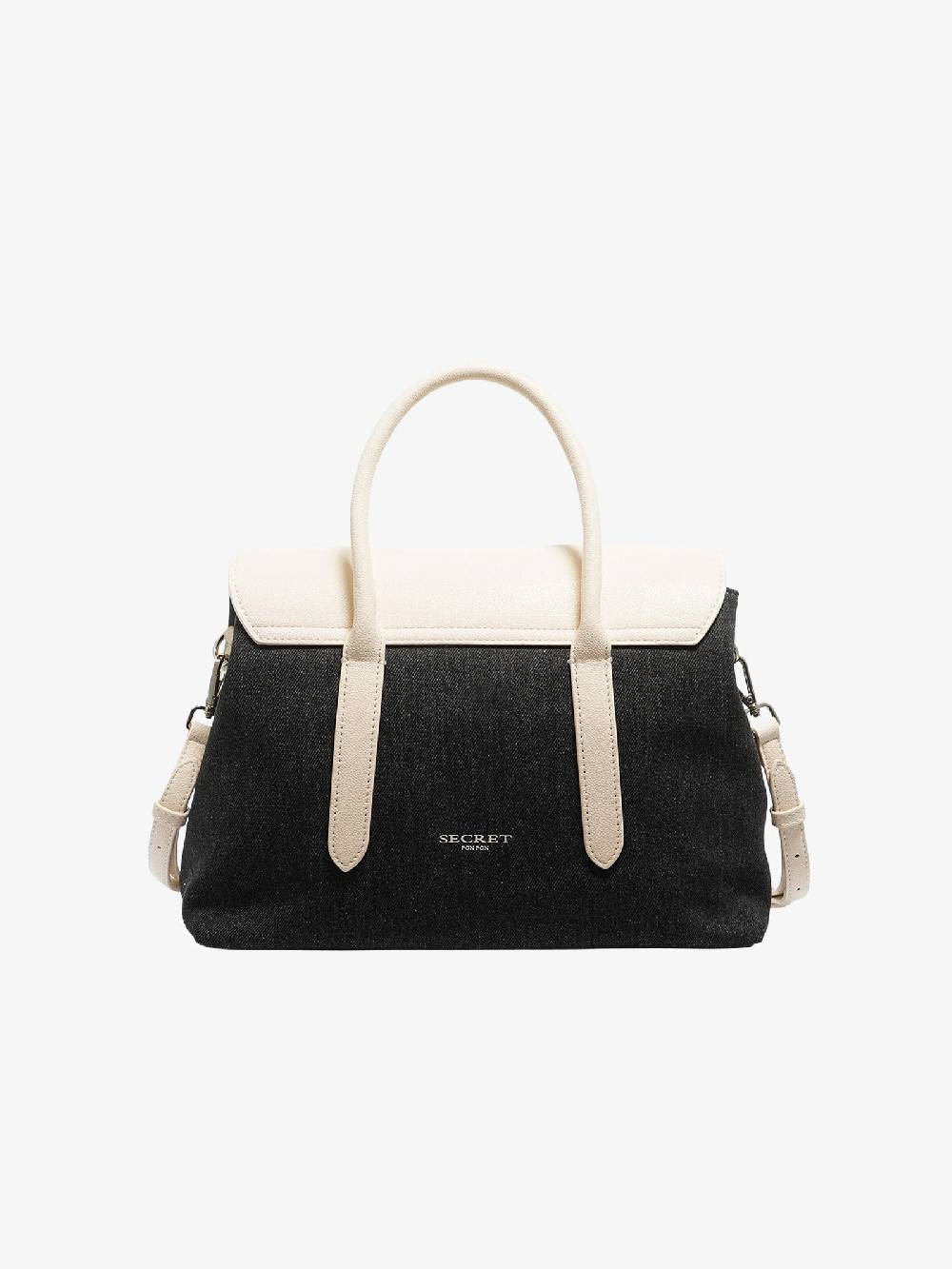 SECRET PON PON Borsa a spalla YALIS CORNELY MEDIUM donna denim Moda