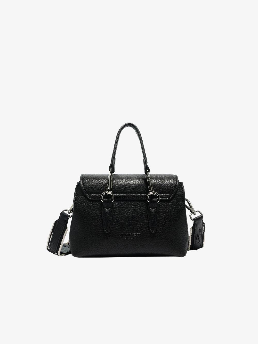 SECRET PON PON Borsa a spalla QUINY XSMALL donna nero Spedizione gratuita
