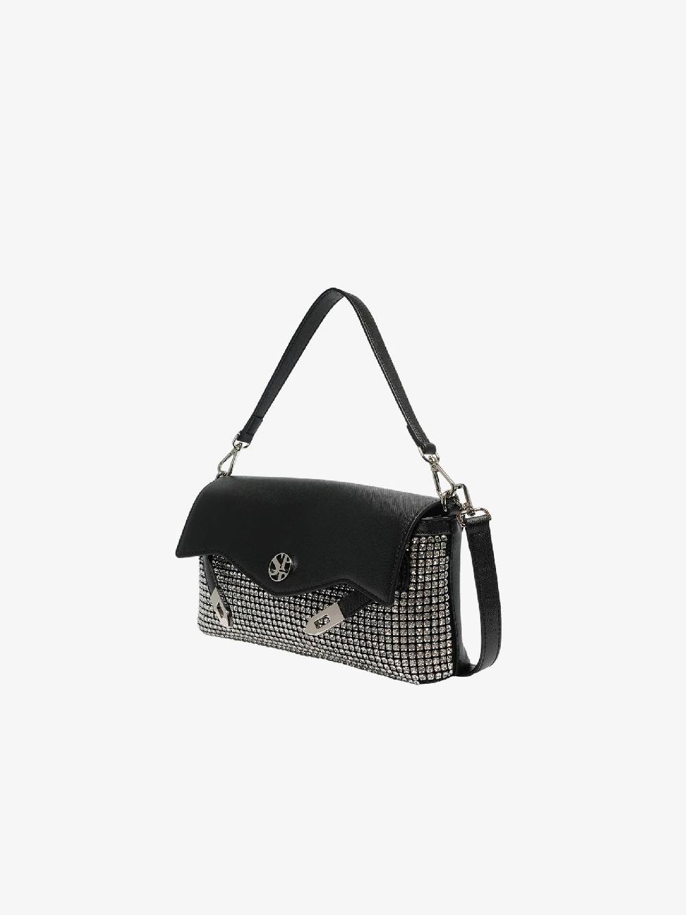 SECRET PON PON Borsa a spalla QUINY TWINKLE CLUTCH donna nero Prezzo di fabbrica