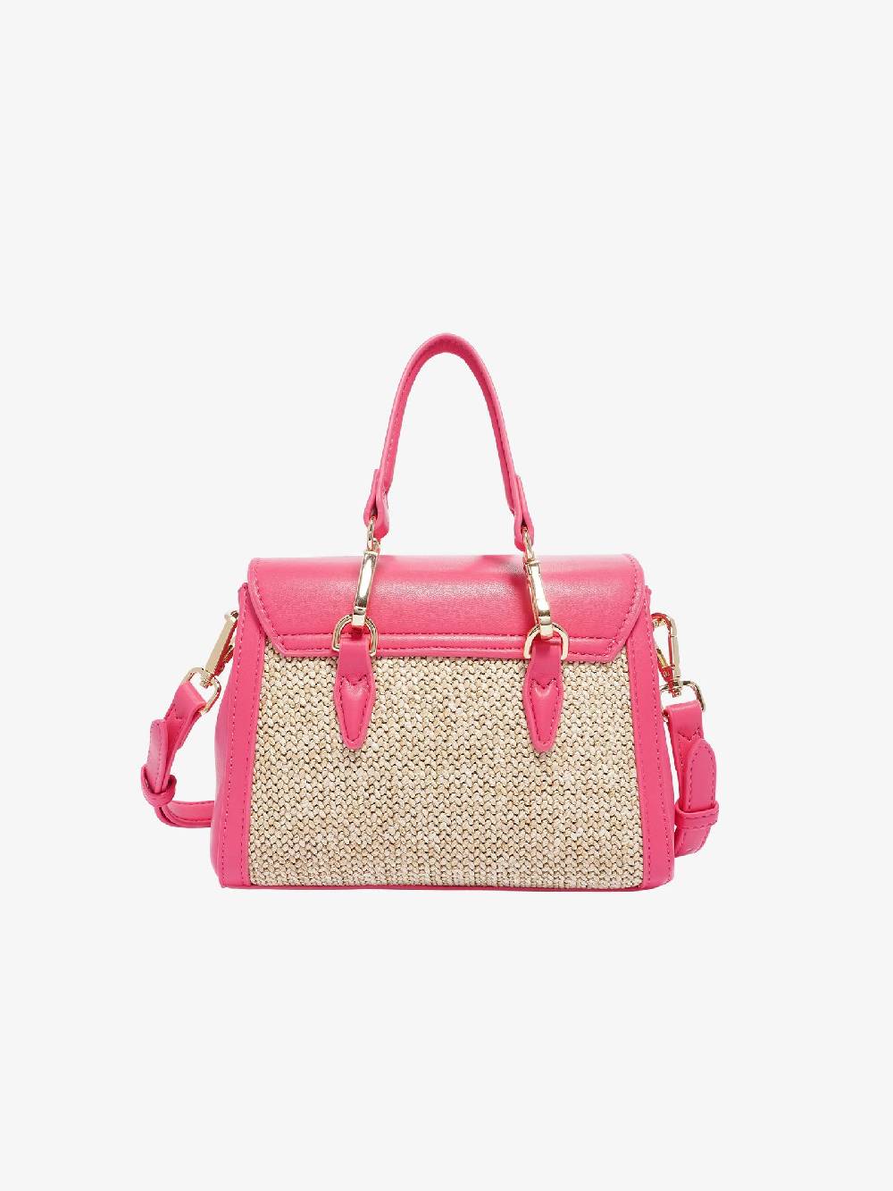 SECRET PON PON Borsa a spalla QUINY STRAW XSMALL donna fucsia Offerta speciale