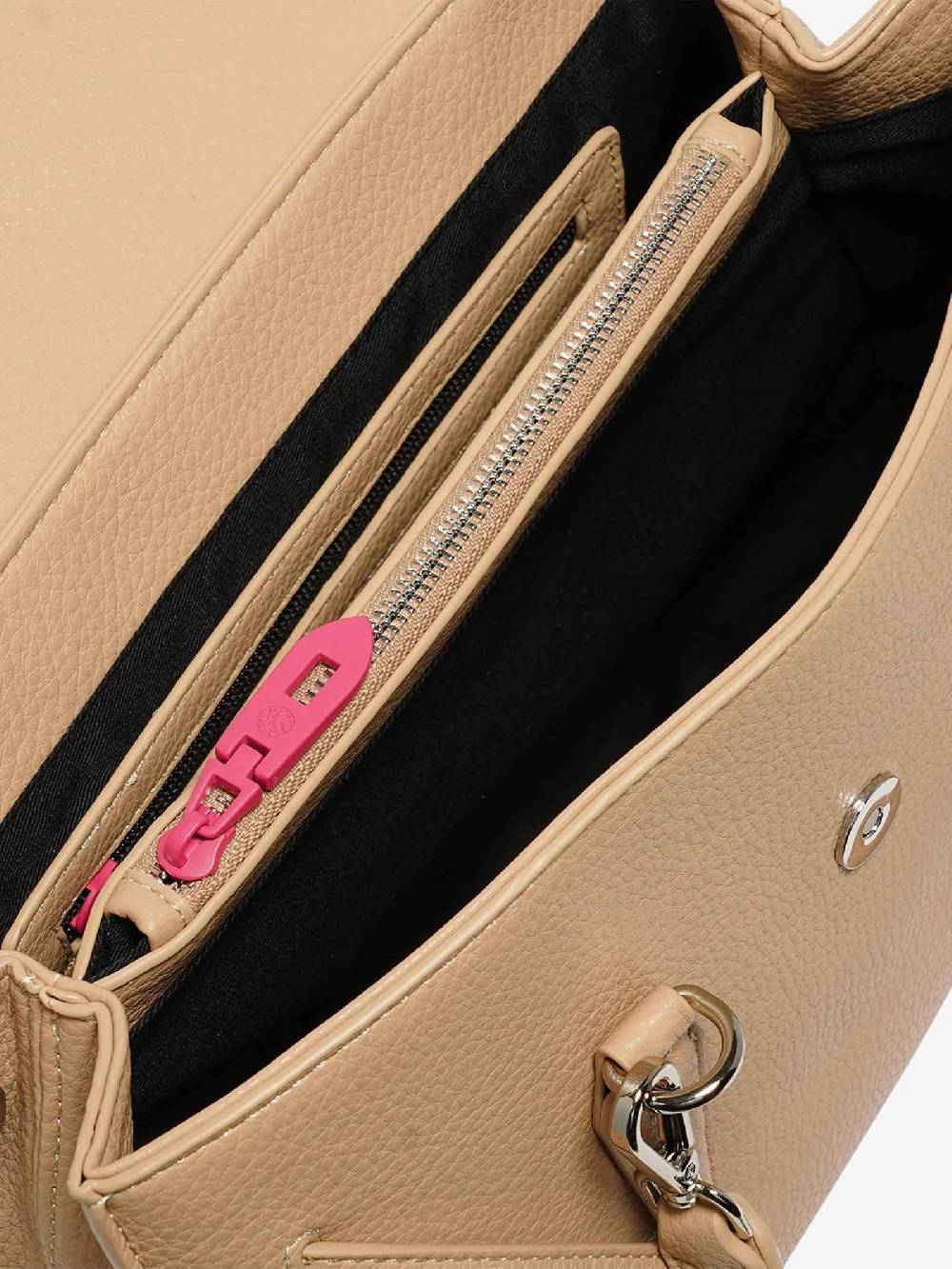 SECRET PON PON Borsa a mano QUINY MEDIUM donna beige Grande vendita