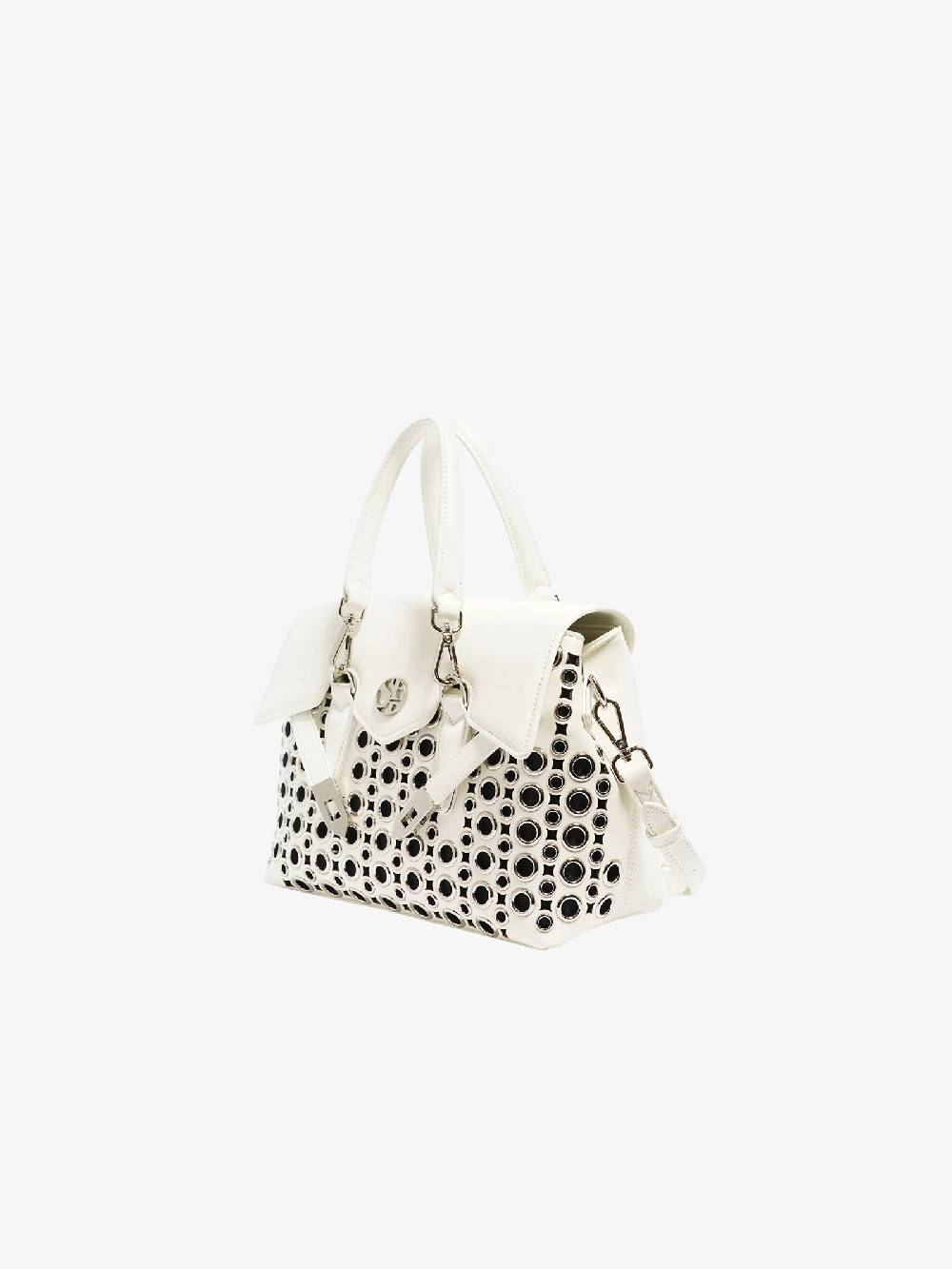 SECRET PON PON Borsa a mano Quiny hole Small donna bianco Flash Sale