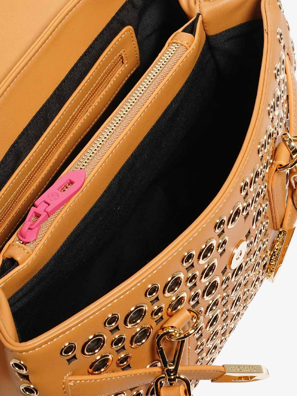 SECRET PON PON Borsa a mano Quiny hole Medium donna marrone Fornitura limitata