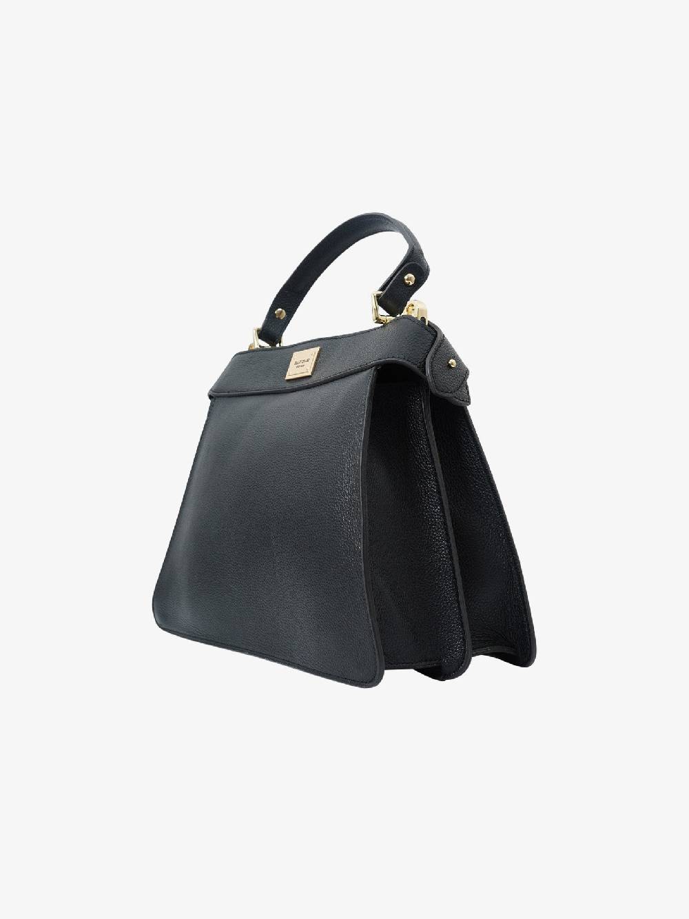 MARC ELLIS Borse a mano SHERRI PLATE SHERRI PLATE M DO donna in pelle nero Offerta Giorno del Papà