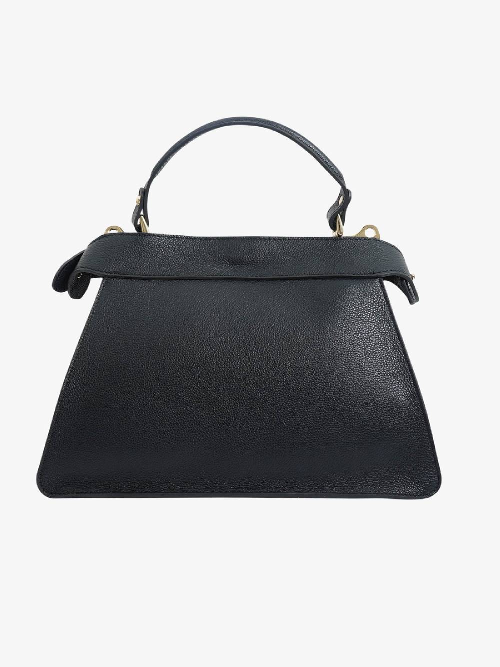 MARC ELLIS Borse a mano SHERRI PLATE SHERRI PLATE M DO donna in pelle nero Offerta Giorno del Papà
