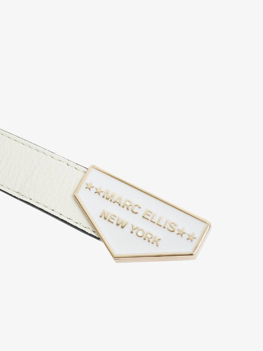 MARC ELLIS Cinture ME BELT-84 donna in pelle panna Offerta temporanea
