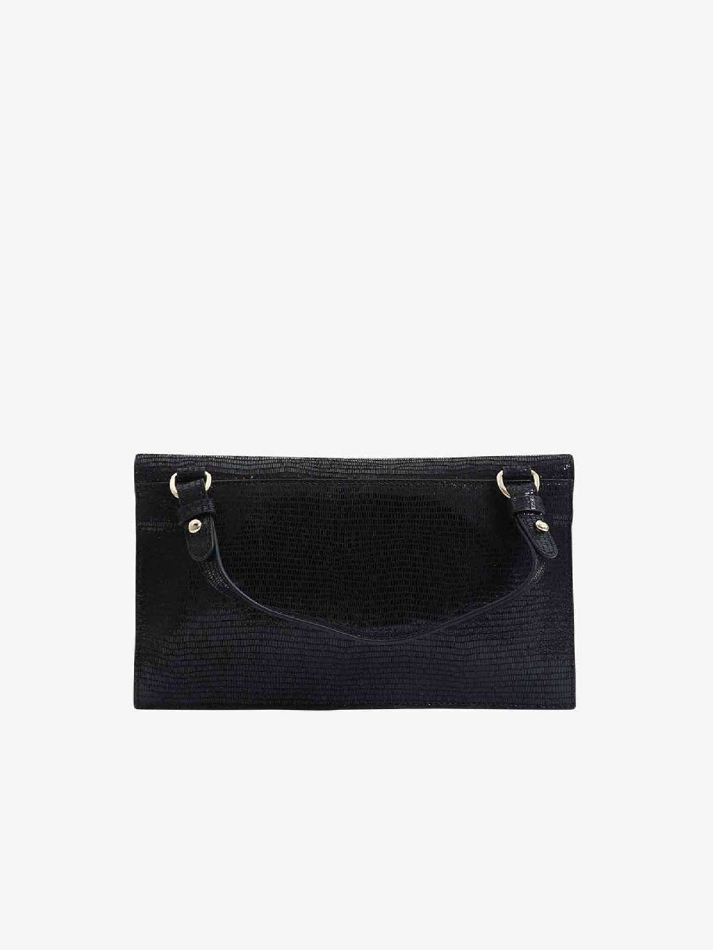 MARC ELLIS Borse a spalla TRISHA TRISHA PARTY donna in pelle nero Lightning offer
