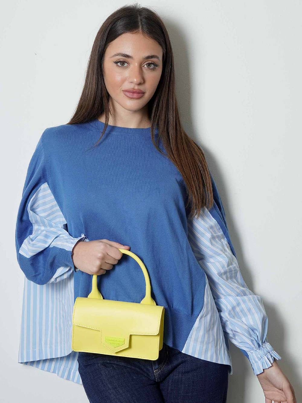 MARC ELLIS Borse a mano MAYA SA donna in pelle giallo Liquidazione