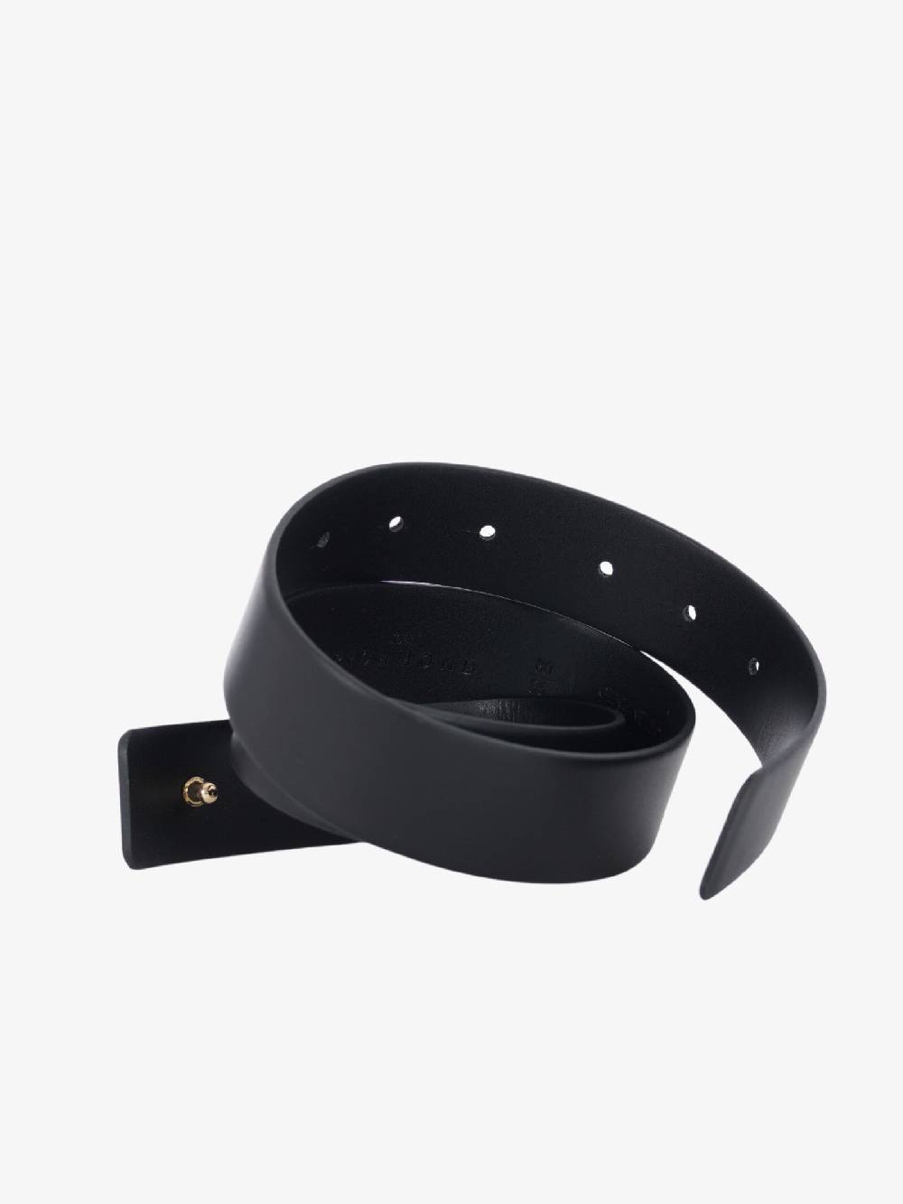 JOHN RICHMOND Cintura JR-C106W donna in vera pelle nero/oro Sconti VIP