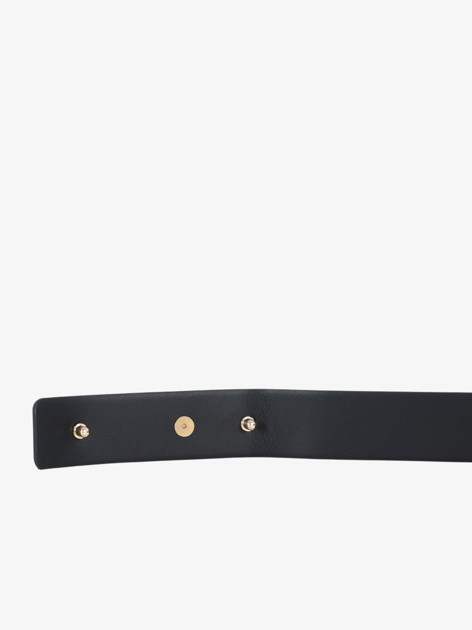 JOHN RICHMOND Cintura JR-C106W donna in vera pelle nero/oro Sconti VIP